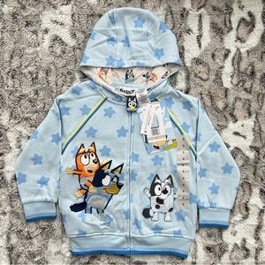 Bluey Kids Disney Character Hoodie Size 4